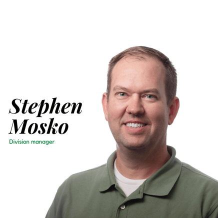 Stephen Mosko, division manager at Carolina Tree Care